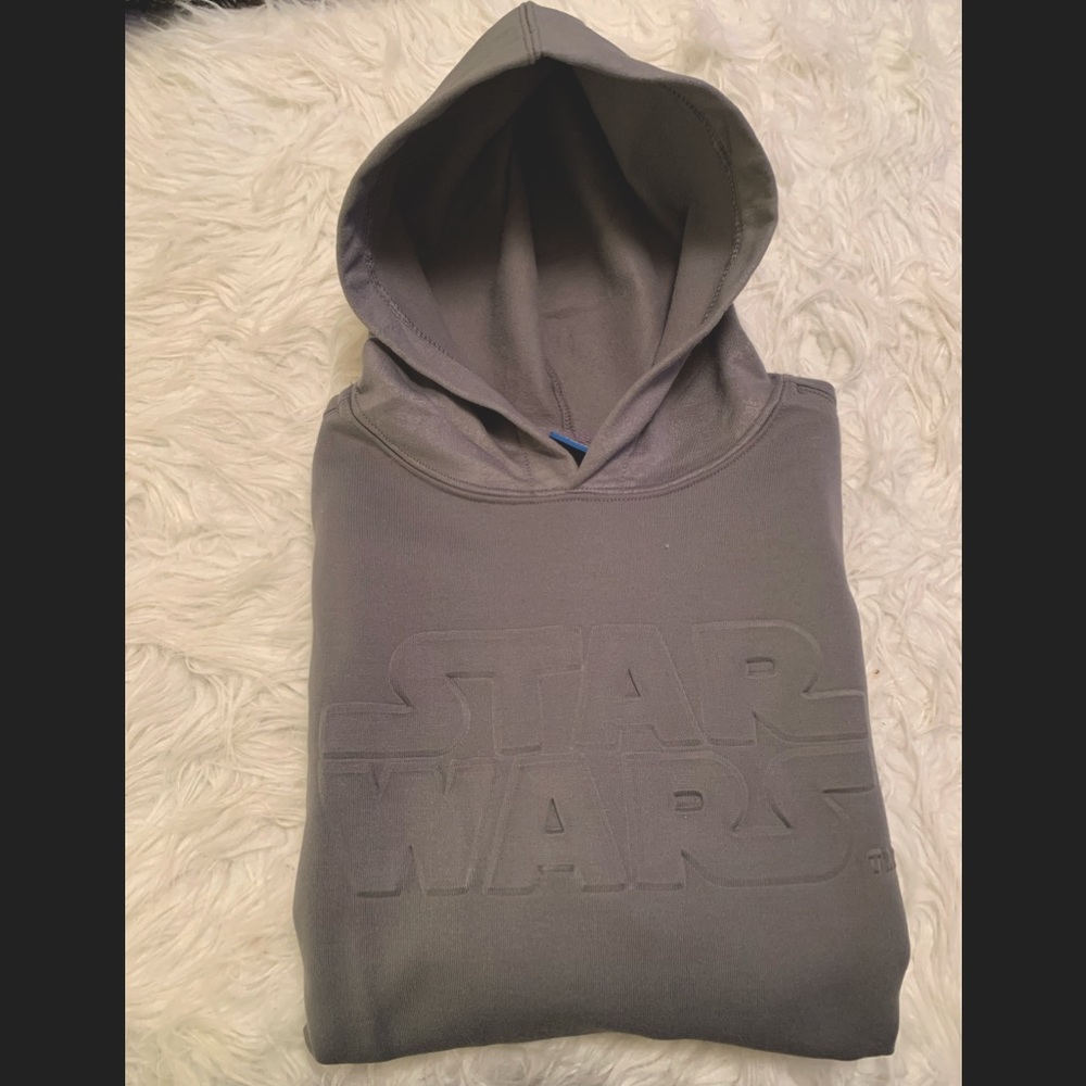 Nwt Mens Star Wars hoodie grey sz medium disney limited edition collectible